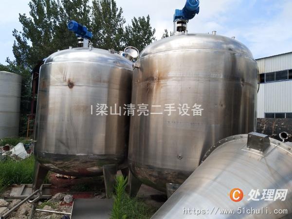 二手不銹鋼儲罐