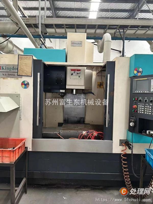 工厂在位供应少用铁王VL1055J加工中心8台做铝件设施成色佳