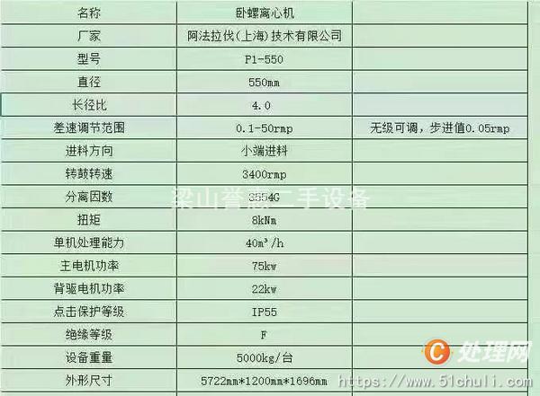 二手臥螺離心機(jī)