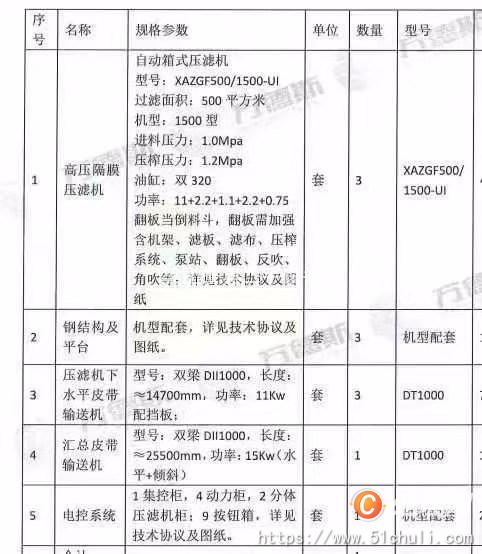 二手隔膜壓濾機(jī)