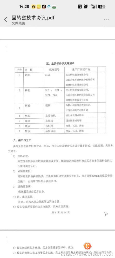 二手回轉(zhuǎn)窯