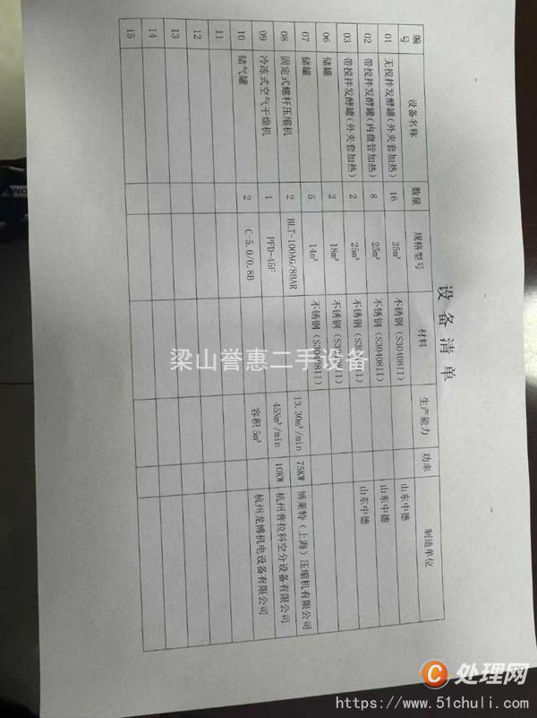 二手發(fā)酵罐