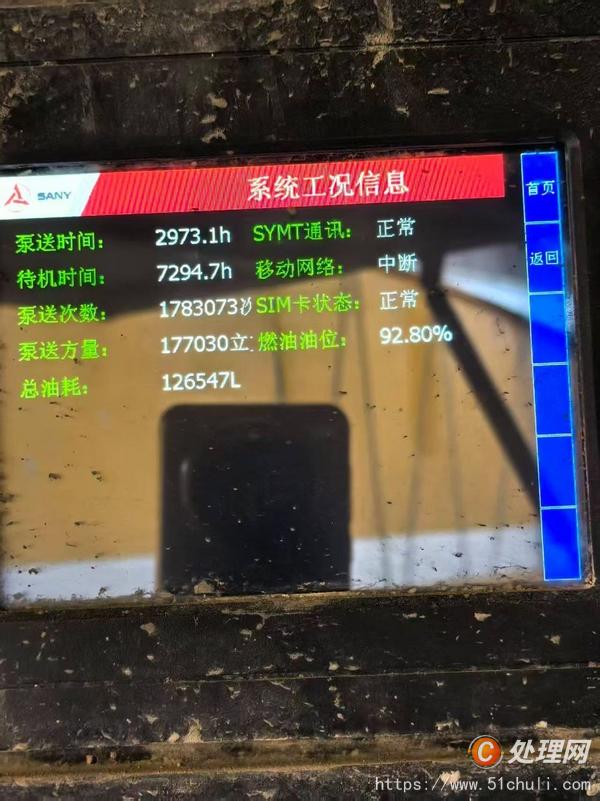 二手混凝土泵車