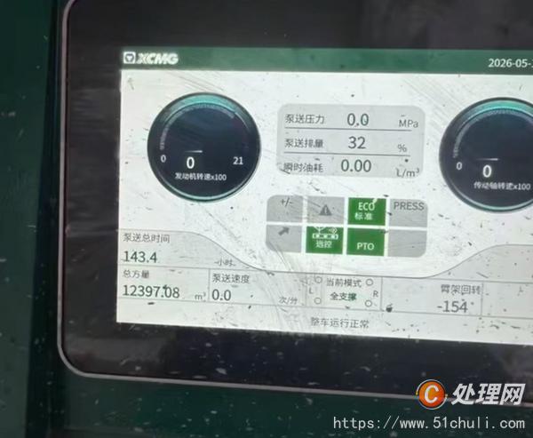 二手混凝土泵車
