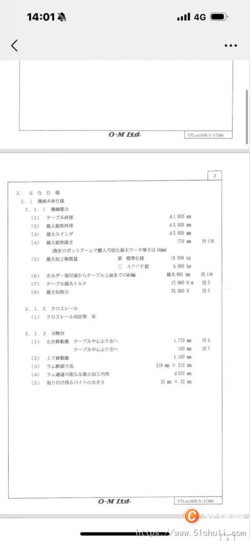 二手車床