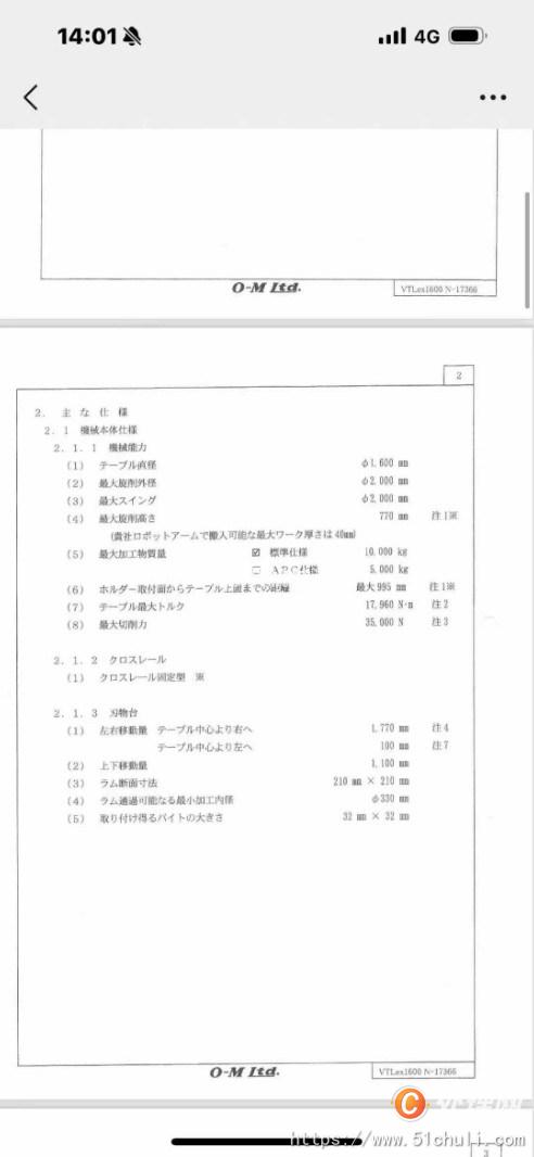 二手車床
