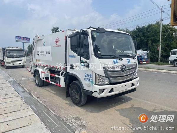 二手壓縮式垃圾車