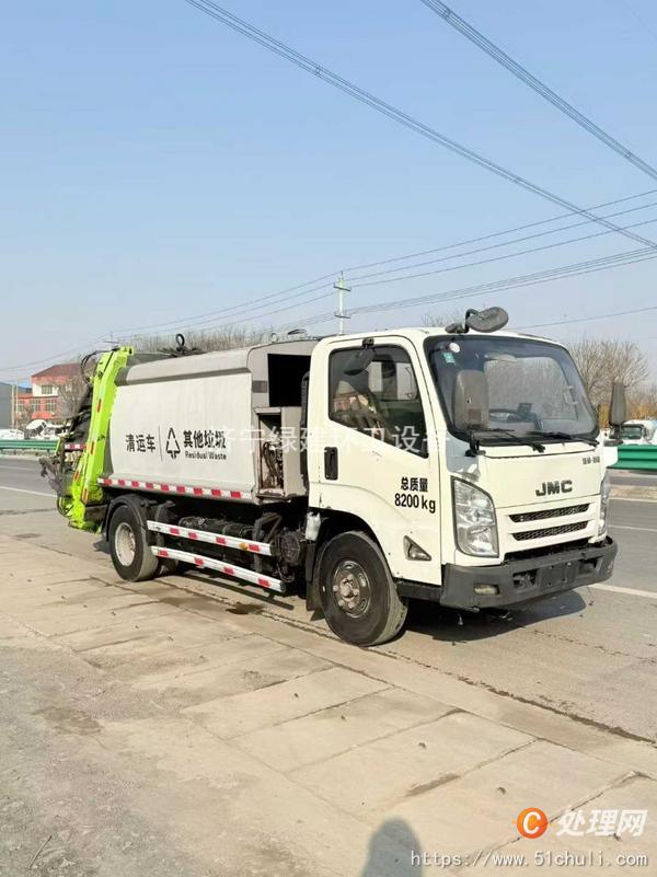 二手壓縮式垃圾車