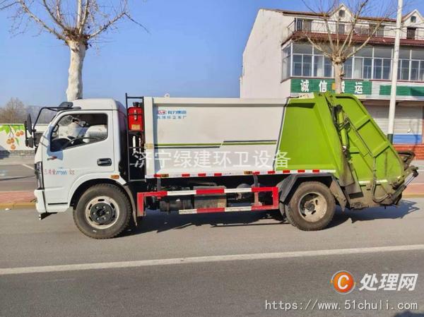 二手壓縮式垃圾車