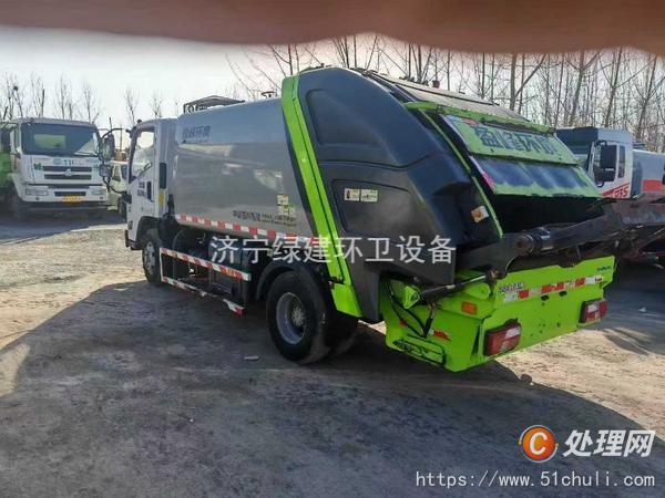 二手壓縮式垃圾車(chē)