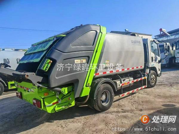 二手壓縮式垃圾車(chē)