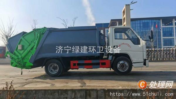 二手壓縮式垃圾車