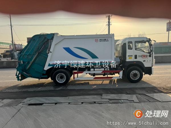 二手壓縮式垃圾車