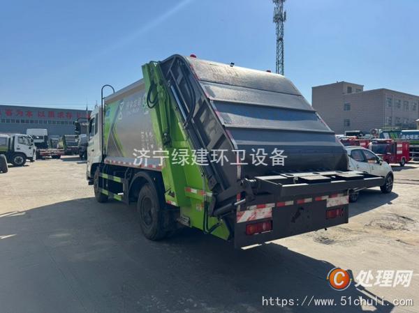 二手壓縮式垃圾車
