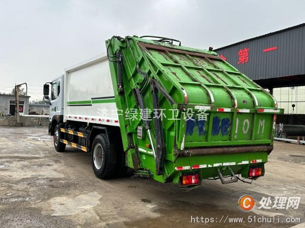 二手壓縮式垃圾車