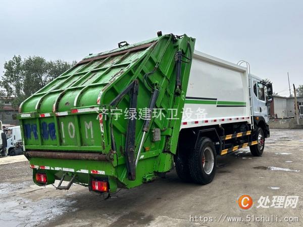 二手壓縮式垃圾車