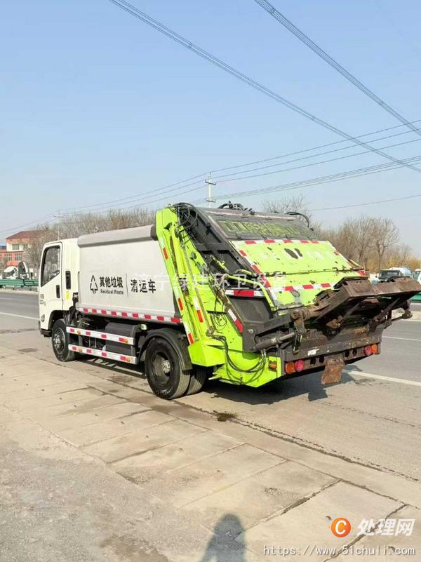 二手壓縮式垃圾車