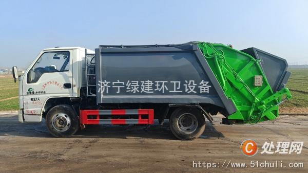 二手壓縮式垃圾車(chē)