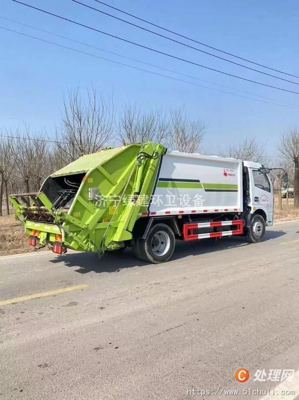 二手壓縮式垃圾車