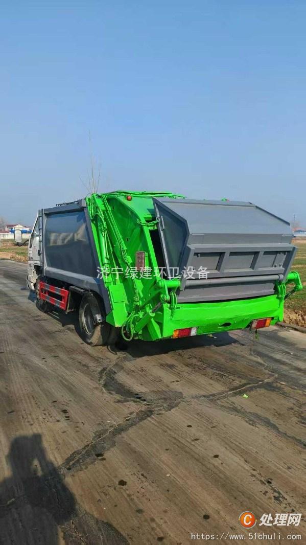 二手壓縮式垃圾車