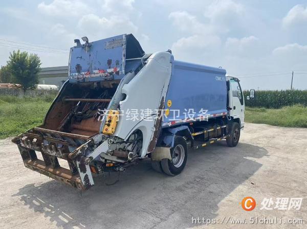二手壓縮式垃圾車