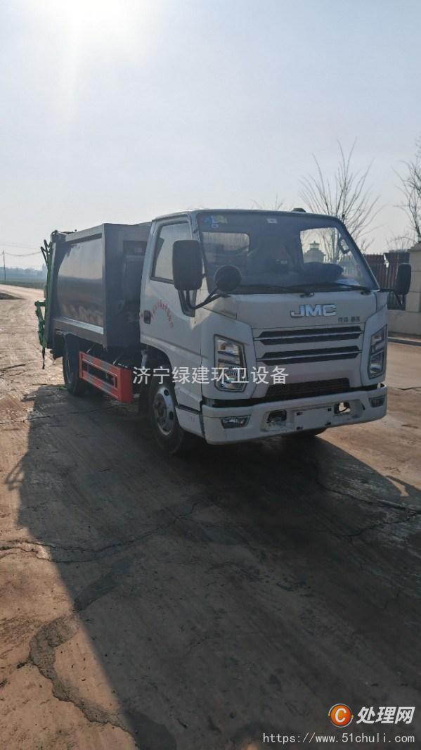 二手壓縮式垃圾車(chē)