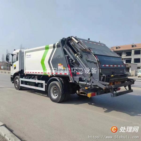 二手壓縮式垃圾車