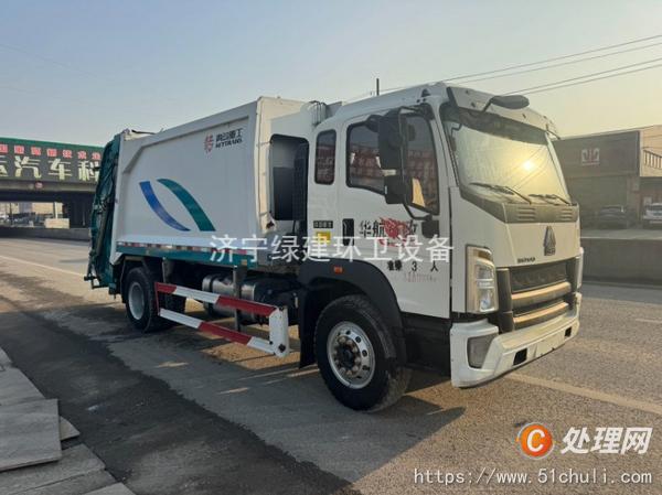 二手壓縮式垃圾車