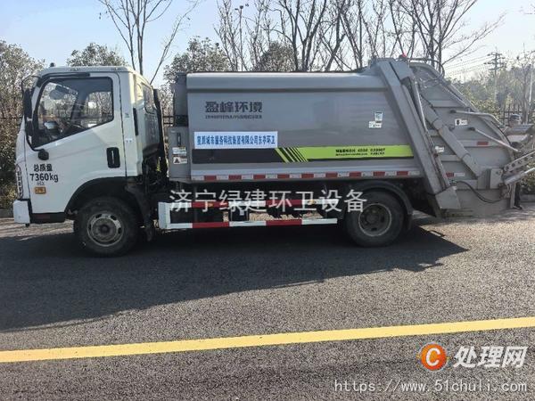 二手壓縮式垃圾車