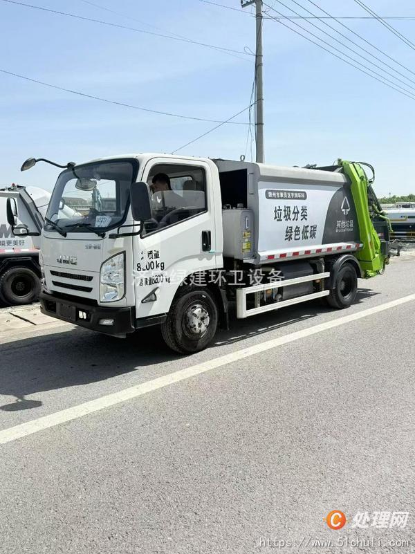 二手壓縮式垃圾車