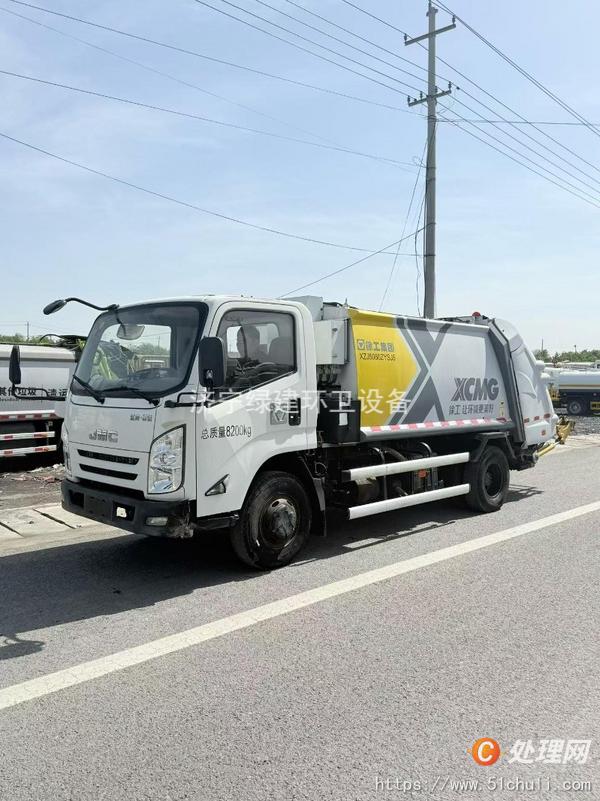 二手壓縮式垃圾車