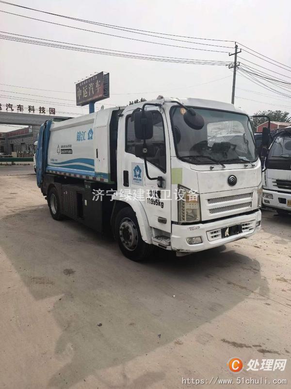 二手壓縮式垃圾車
