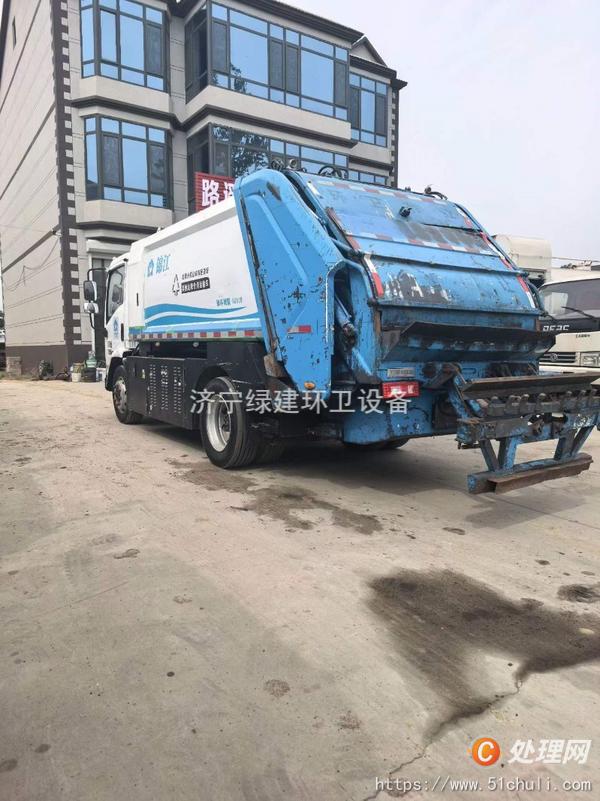 二手壓縮式垃圾車