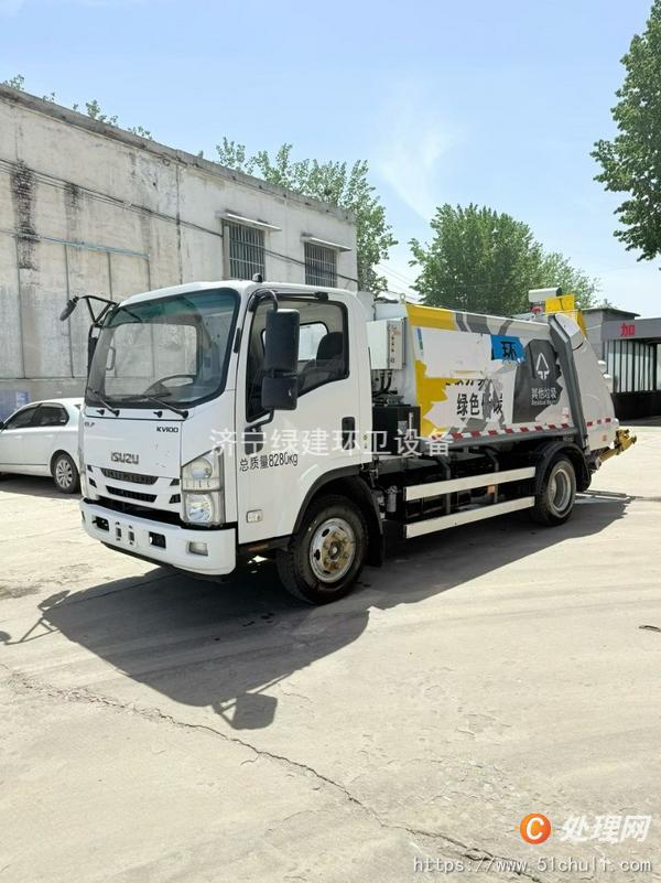 二手壓縮式垃圾車