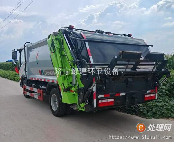 二手壓縮式垃圾車