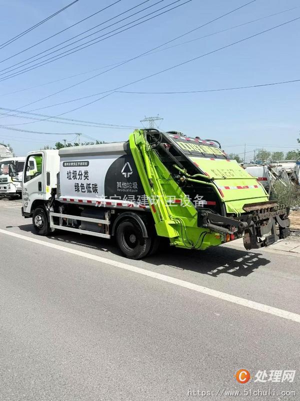 二手壓縮式垃圾車