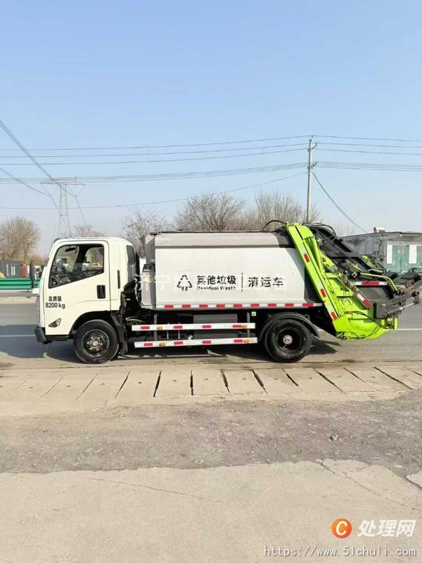 二手壓縮式垃圾車