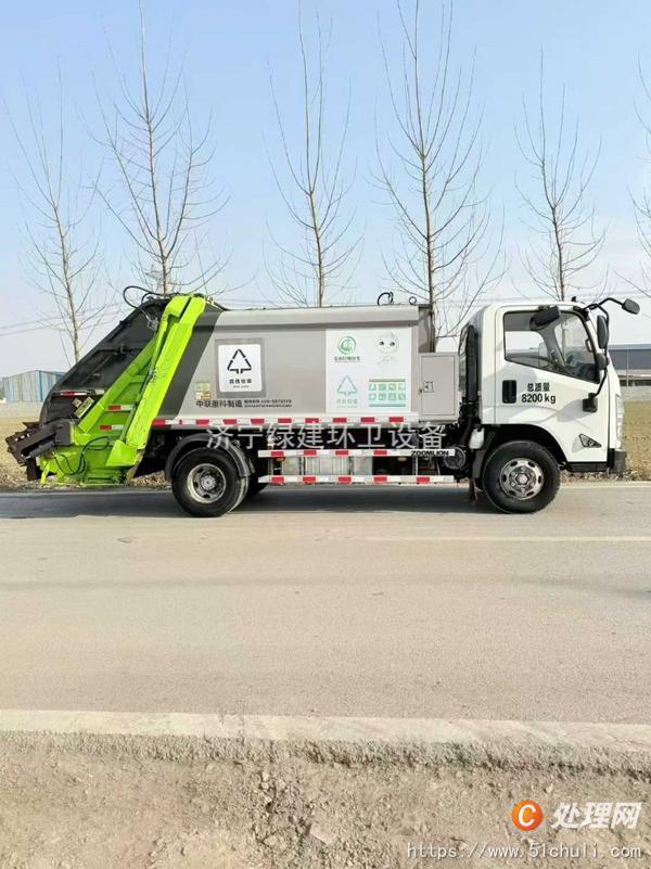 二手壓縮式垃圾車(chē)