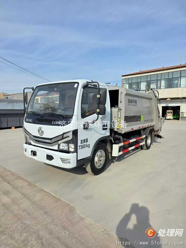 二手壓縮式垃圾車