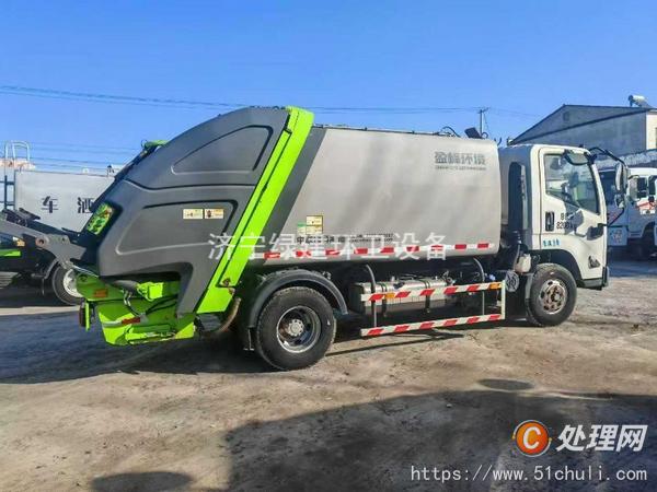 二手壓縮式垃圾車(chē)