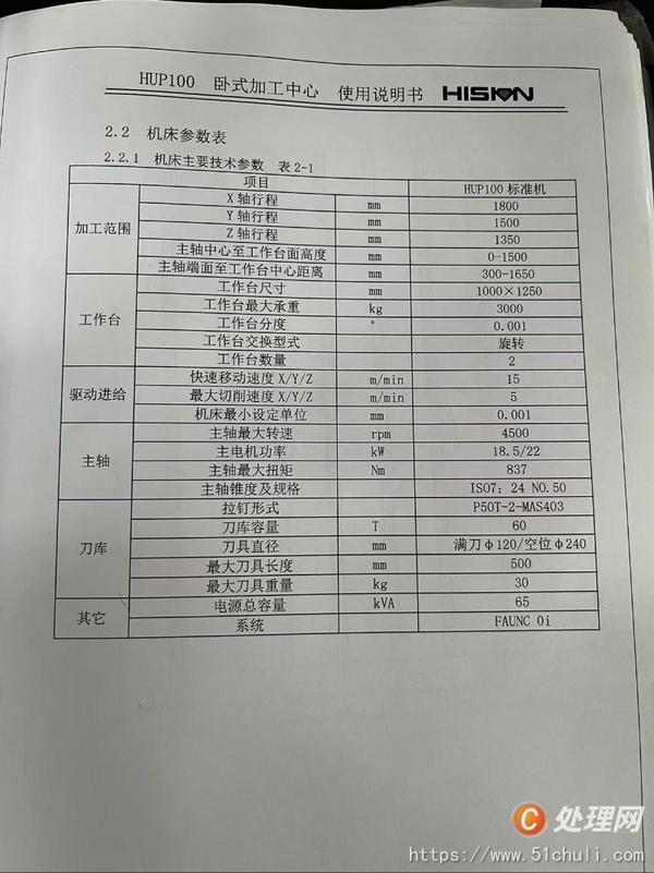 二手加工中心