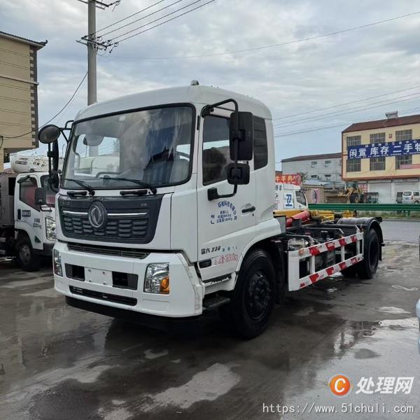 二手勾臂式垃圾車