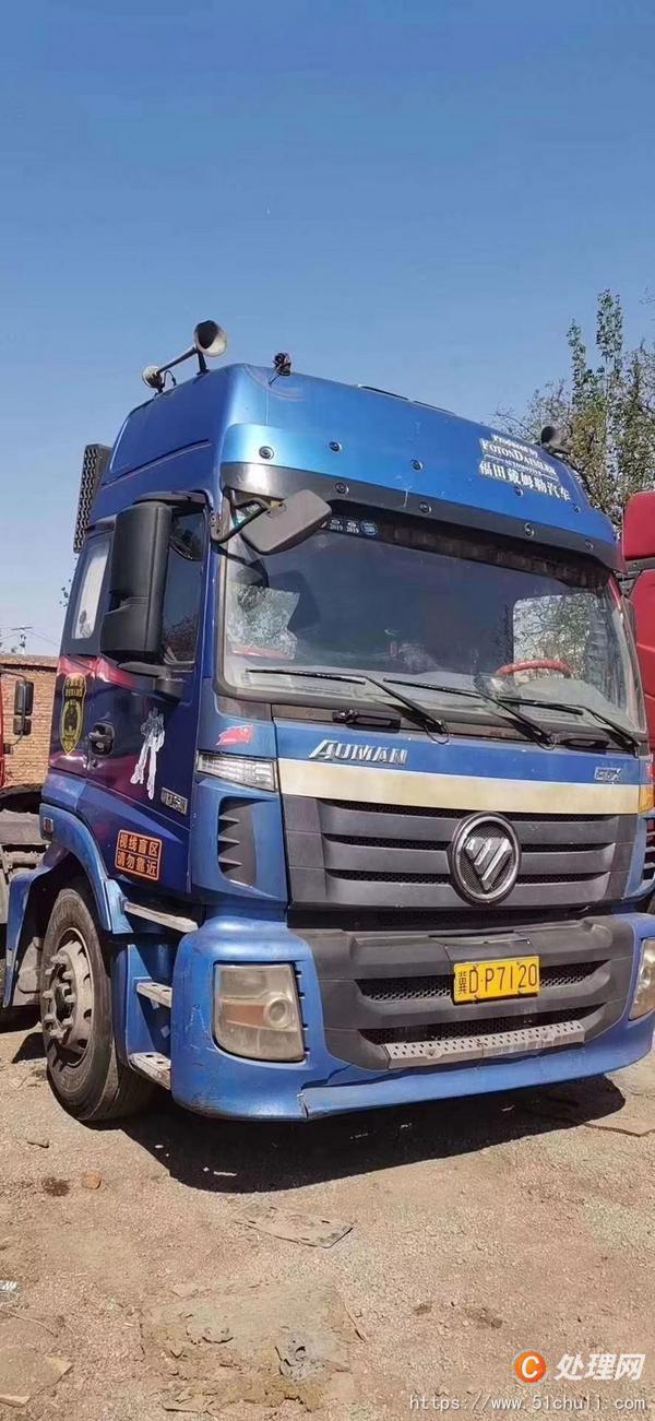 转让刚到家单腿驴国四排放欧曼375潍柴动力,wp12发动机,法士特变速箱