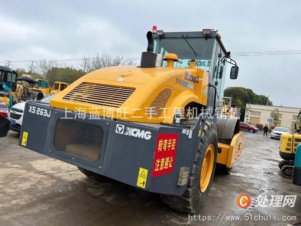 二手單鋼輪壓路機