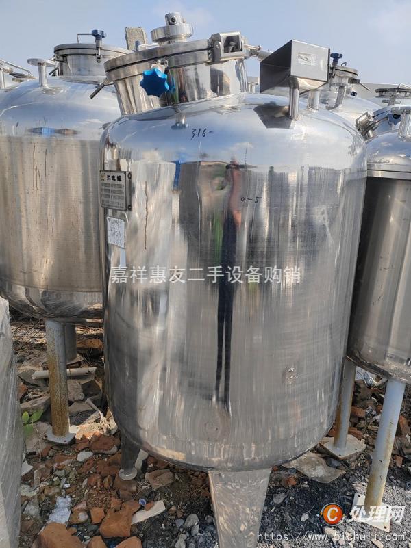 二手不銹鋼儲罐