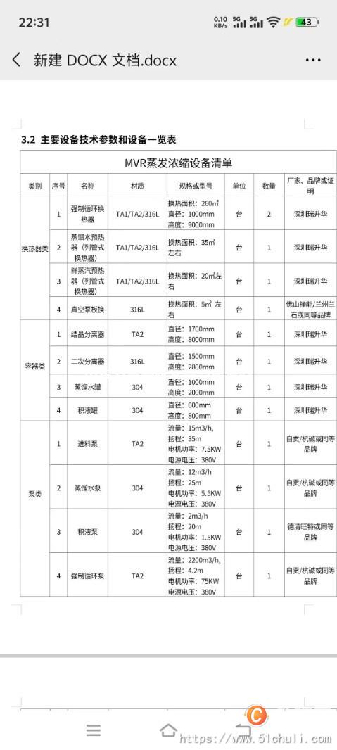 二手蒸發(fā)器