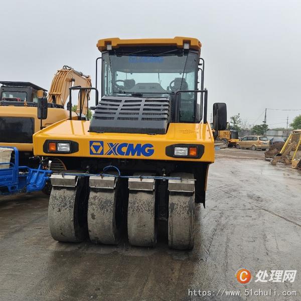 二手膠輪壓路機