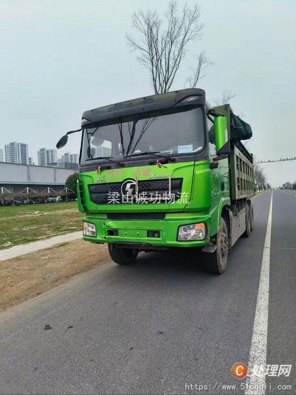 出售七台德龙X30零零后八轮渣土工程车