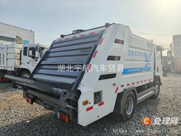 二手壓縮式垃圾車