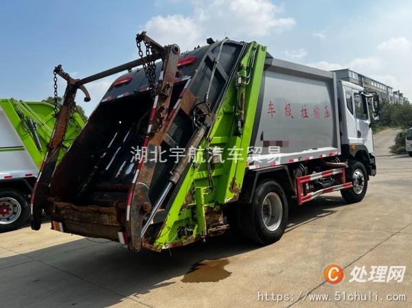 二手壓縮式垃圾車